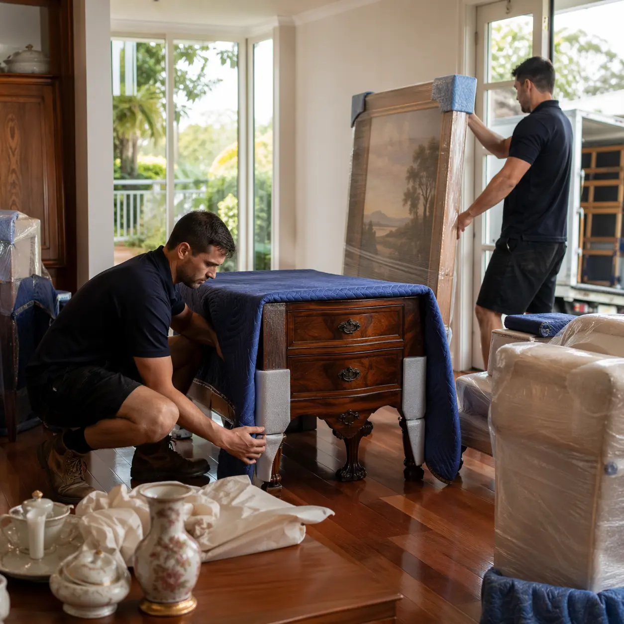 Antique and artwork transport services for delicate and valuable items