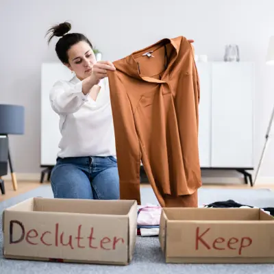 Decluttering Before Moving