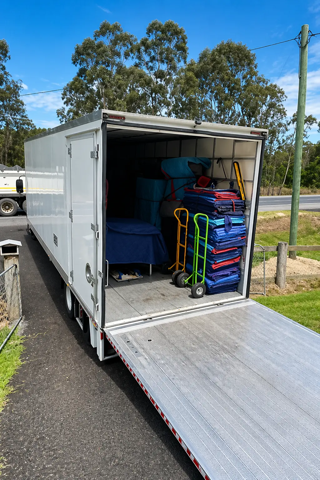 Professional local movers handling furniture and household goods in South East Queensland