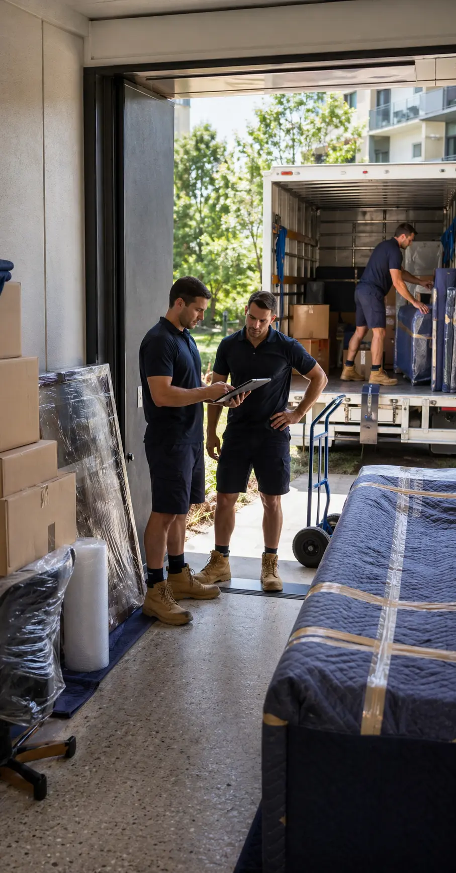 Bay City Removals delivering careful furniture removals and packing support in South East Queensland