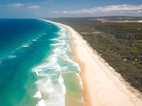 Bay City Removals truck staged for an island move from Redland Bay