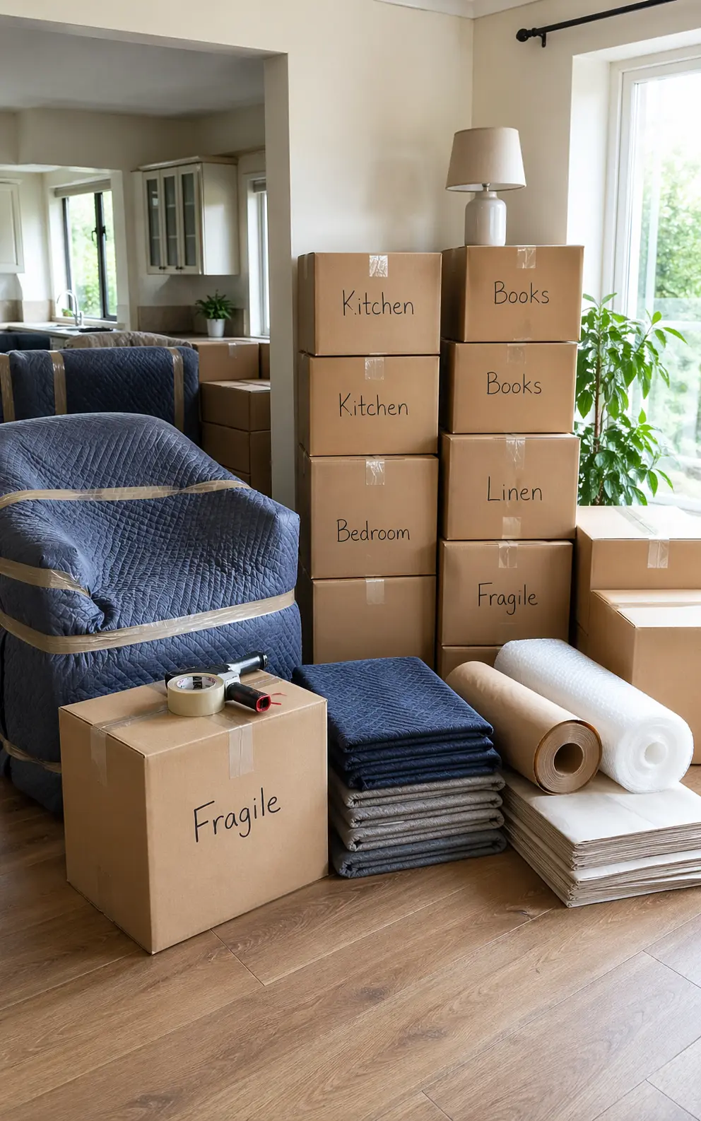 Bay City Removals professional packing services in South East Queensland