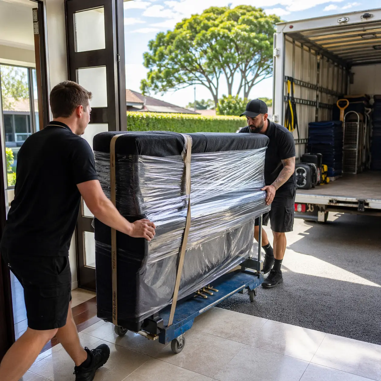 Professional piano transport services across South East Queensland
