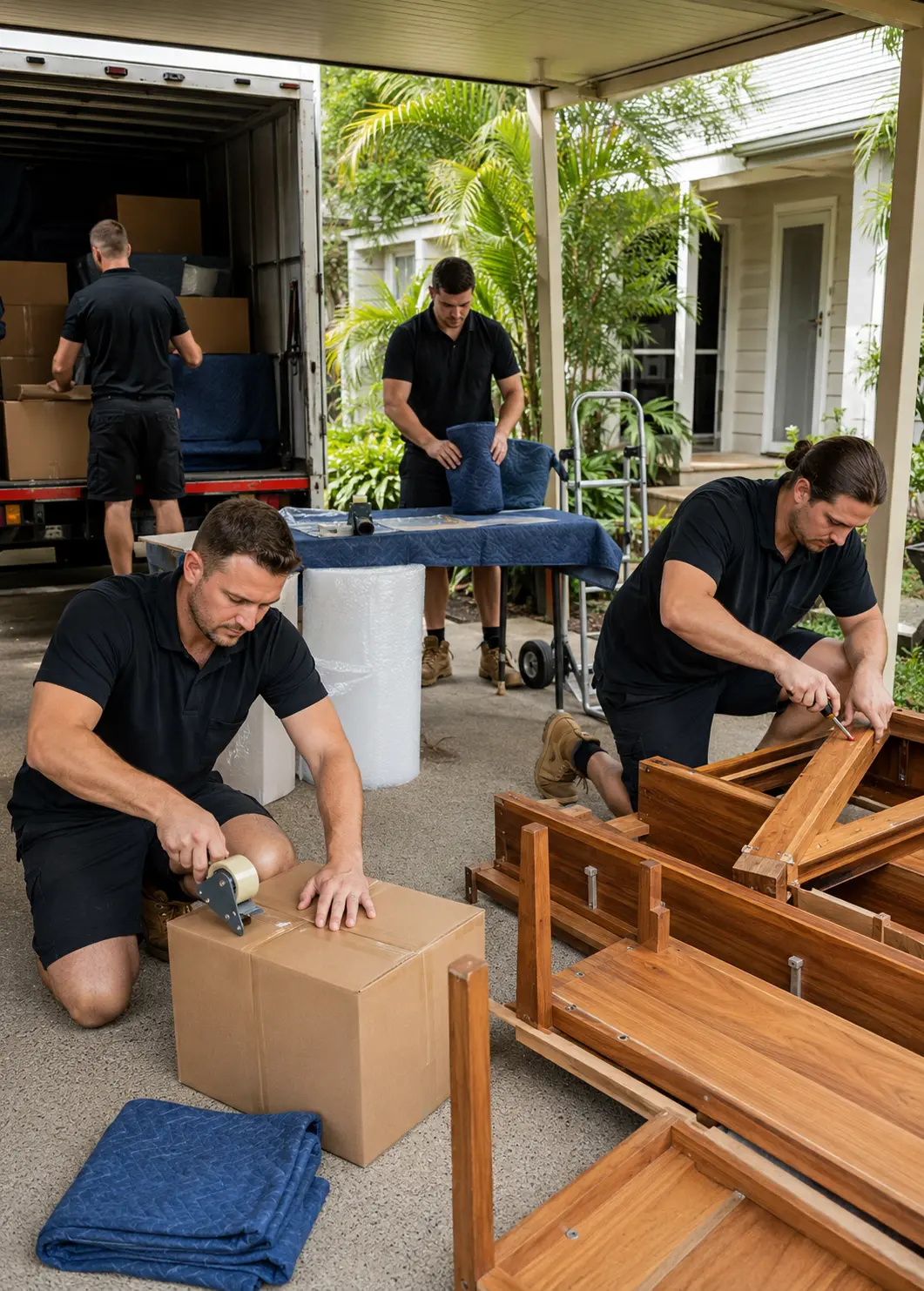 Packing and furniture protection for Kingaroy removals and South Burnett regional moves